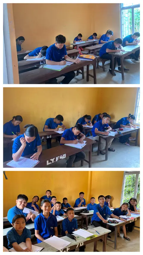 Lutheran Children Fellowship - Sunday School Half Yearly exam