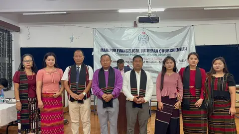 Manipur Evangelical Lutheran Church Chennai Inaugurated by Rev. T. Kamminthang