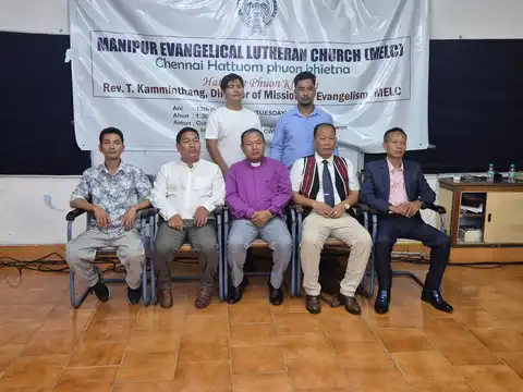 Manipur Evangelical Lutheran Church Chennai Inaugurated by Rev. T. Kamminthang