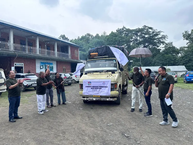 Lutheran Relief Assistance Flag-off